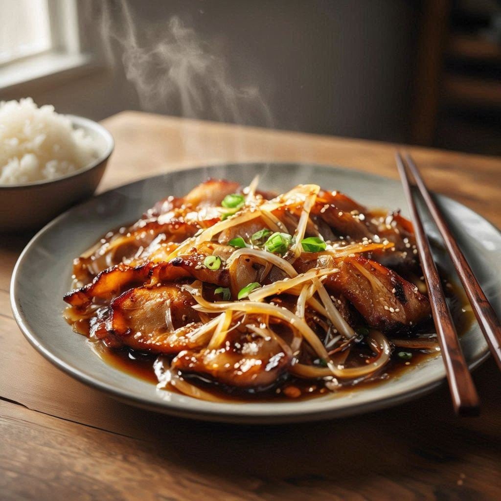 豚の生姜焼き | の人気AIイラスト・グラビア