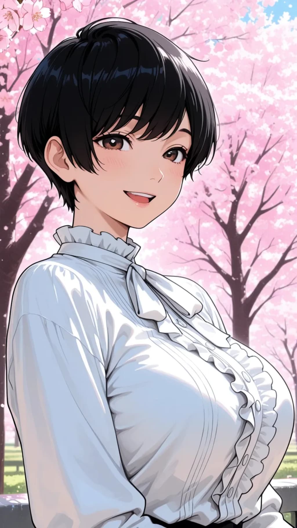 とある私立女子高の入学式当日