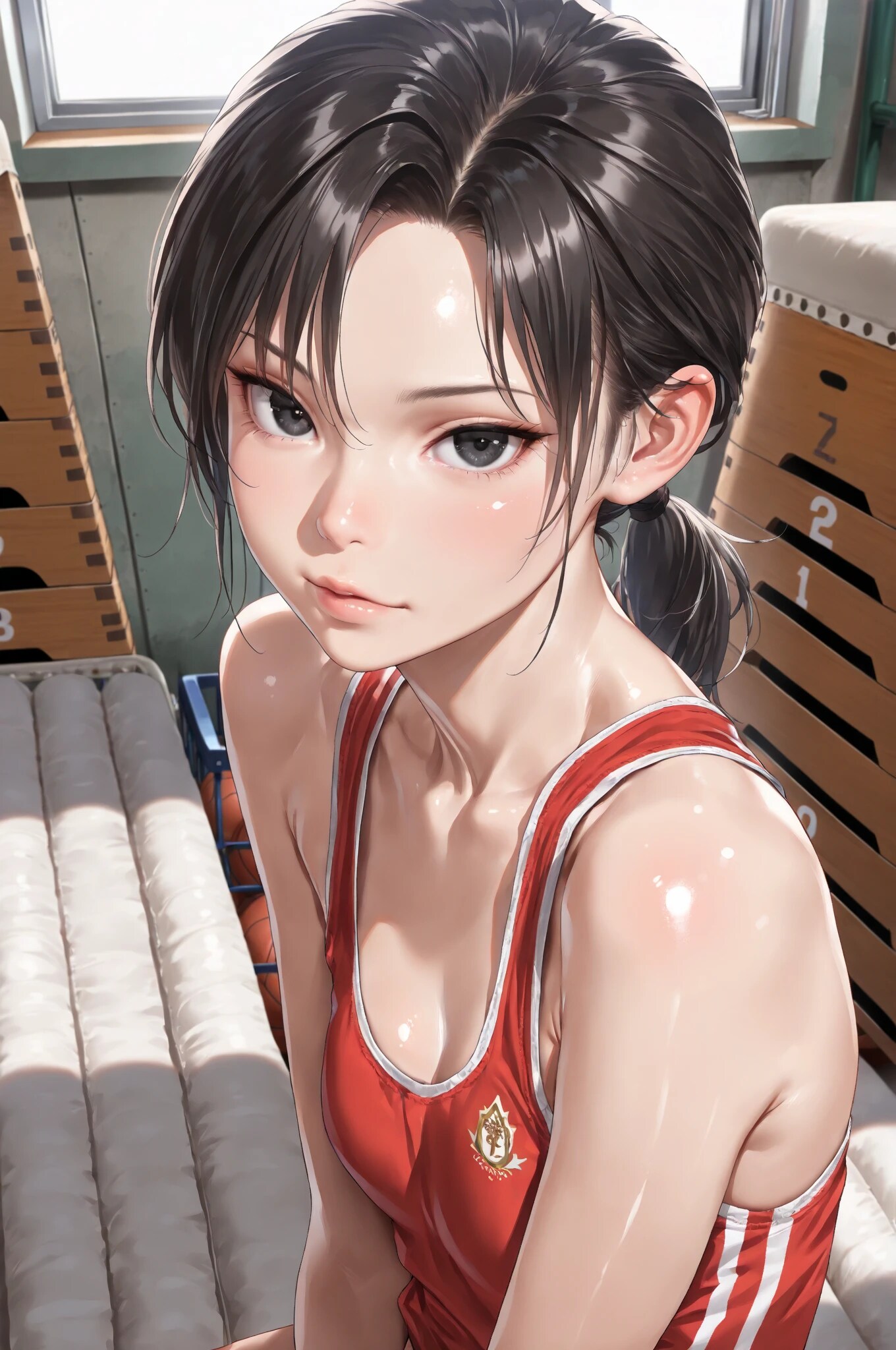 目のやりどころに困る…