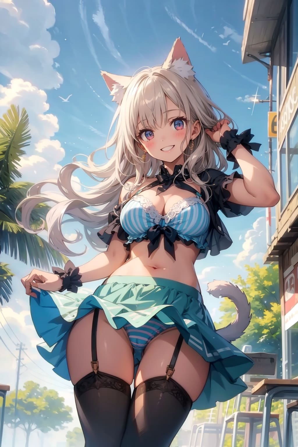 おてんば猫娘のおぱんちゅ⭐️