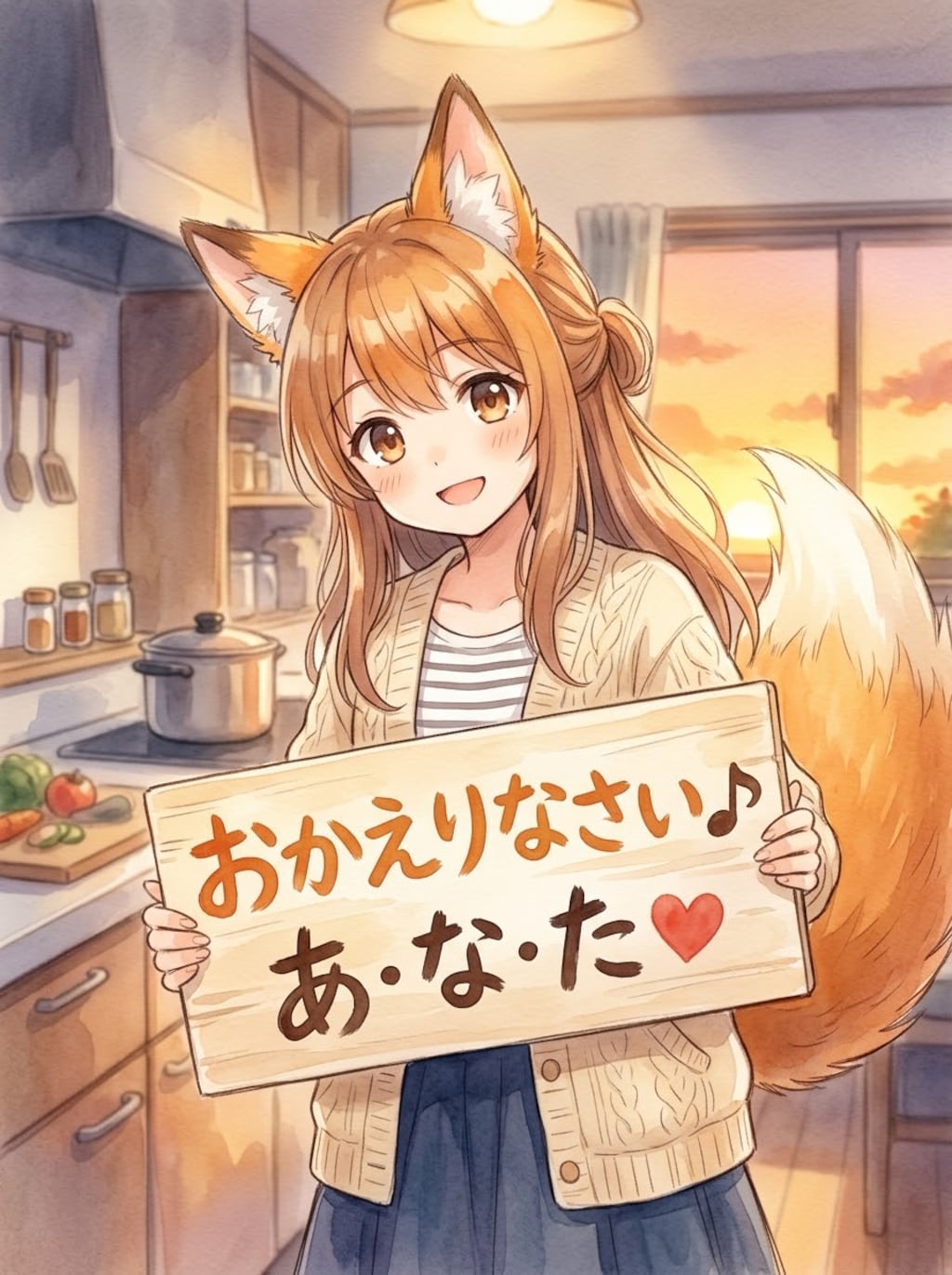 おかえりなさい あ・な・た❤️