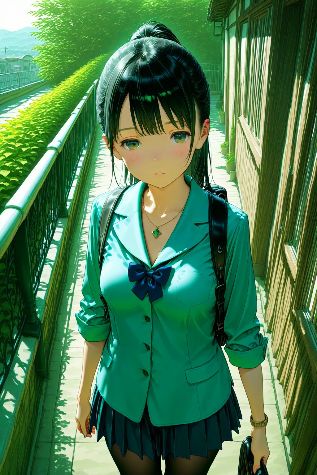 朝の少女 | の人気AIイラスト・グラビア