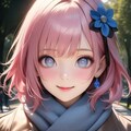 冬ピンクさん2 4枚目