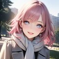 冬ピンクさん2 5枚目