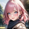 冬ピンクさん2 9枚目