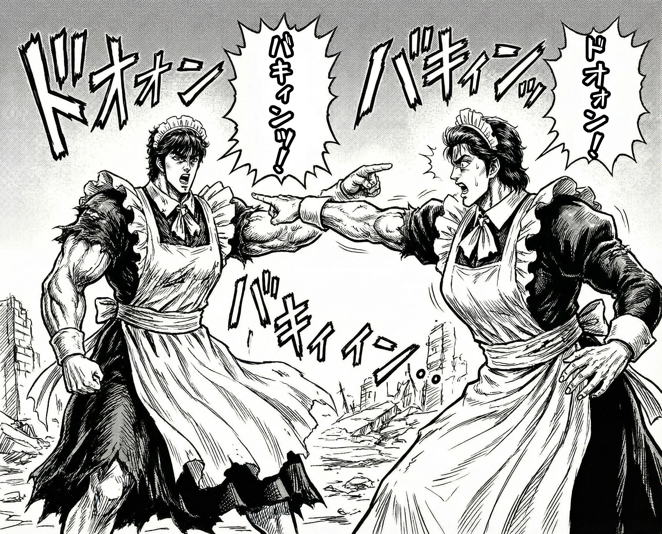 【セリフ入れました】たたかいごっこ | の人気AIイラスト・グラビア