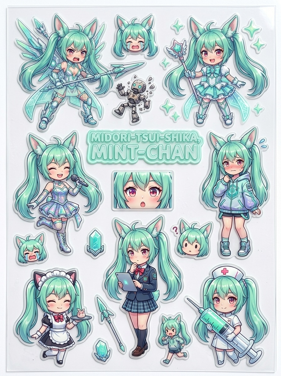 みんとちゃん | の人気AIイラスト・グラビア