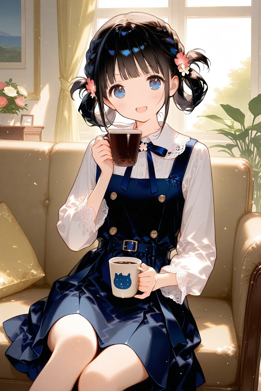 違いのわかるおだんごちゃん🍡✨ | の人気AIイラスト・グラビア