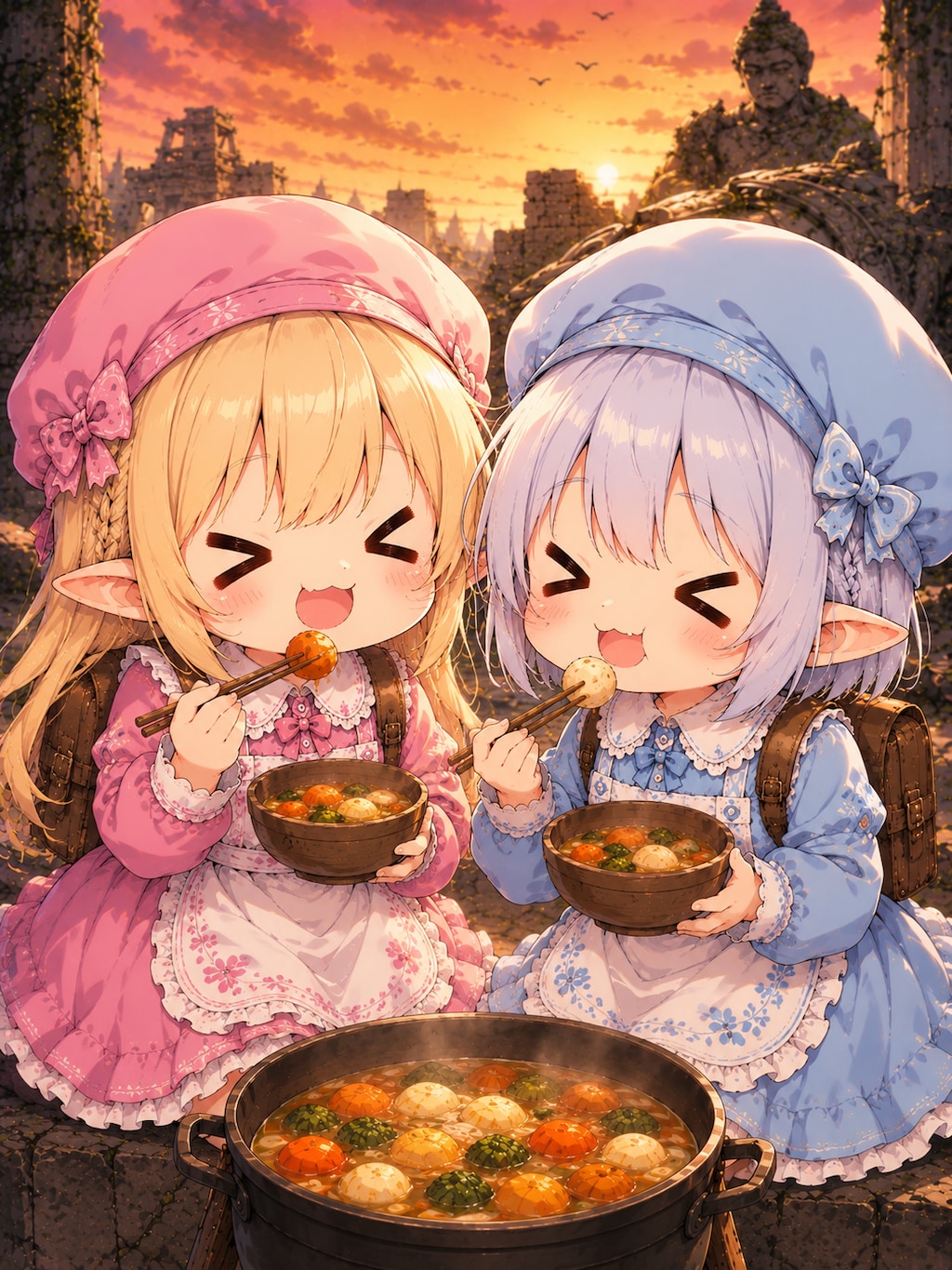 エルフちゃんの旅路3 ごはん