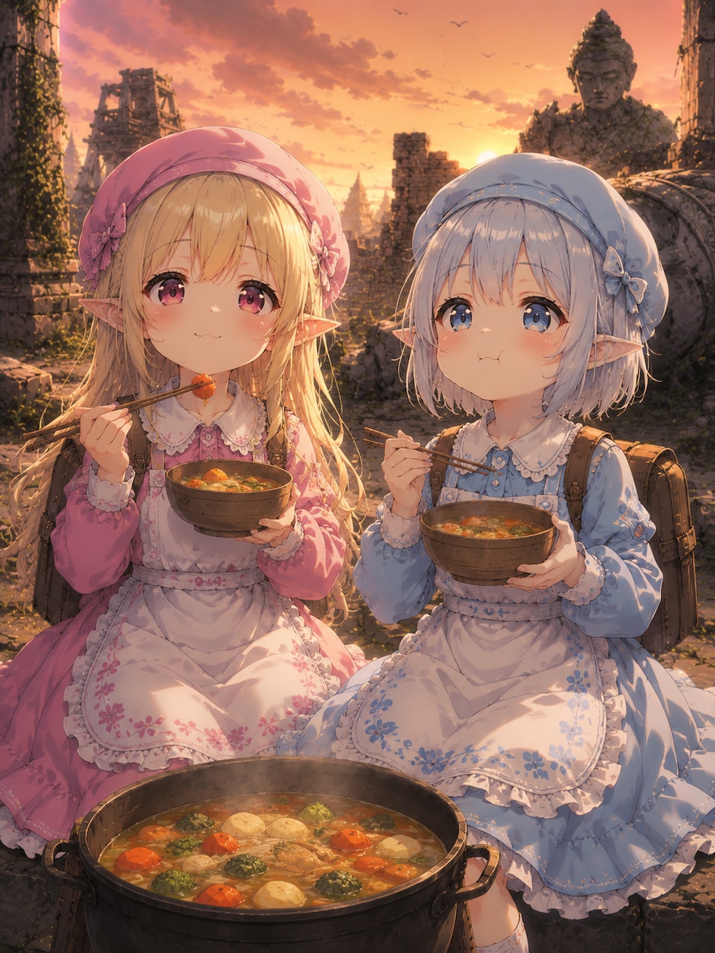 エルフちゃんの旅路3 ごはん