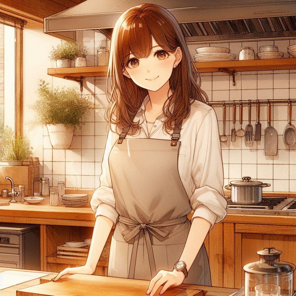 カフェの店員さん