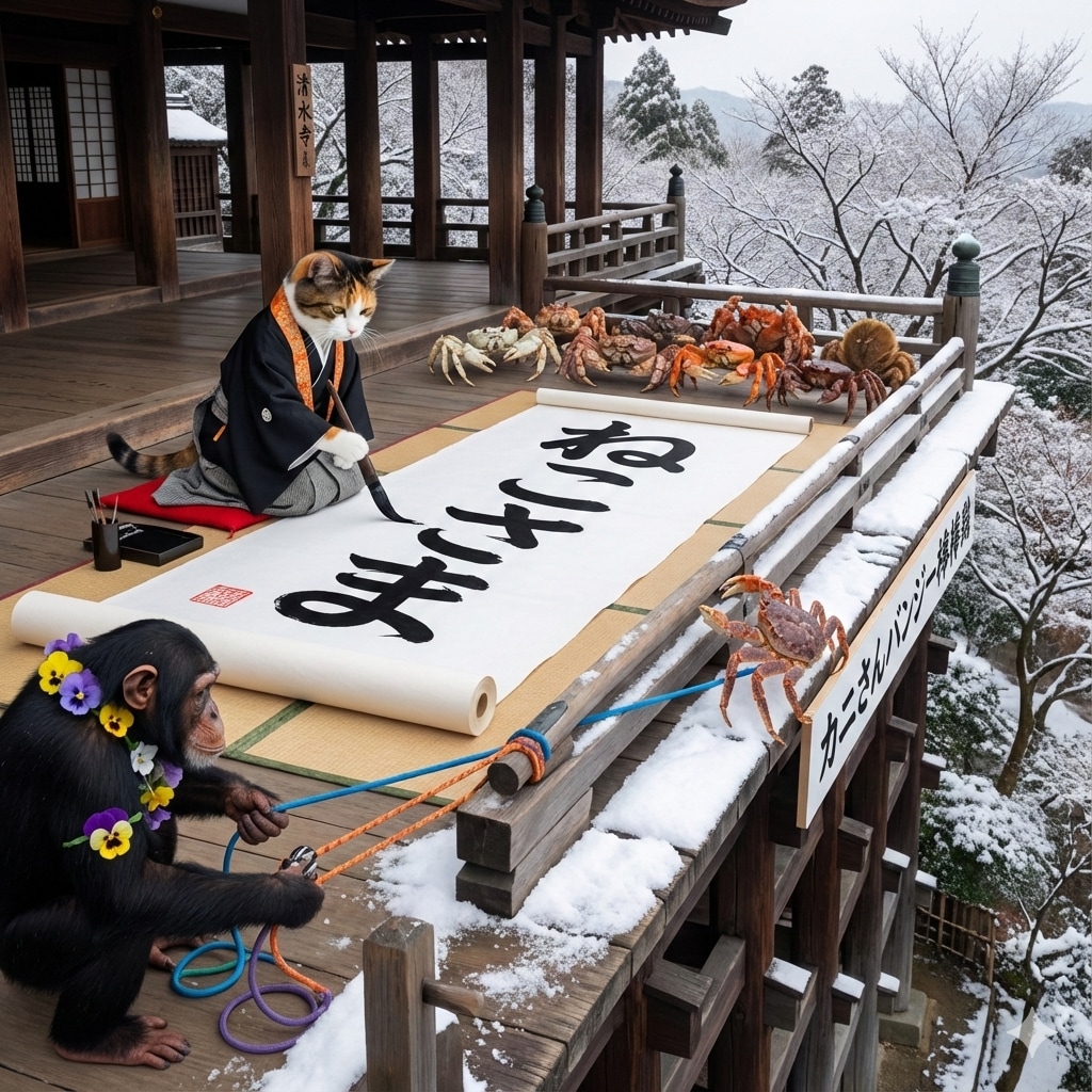 【猫】今年の漢字②