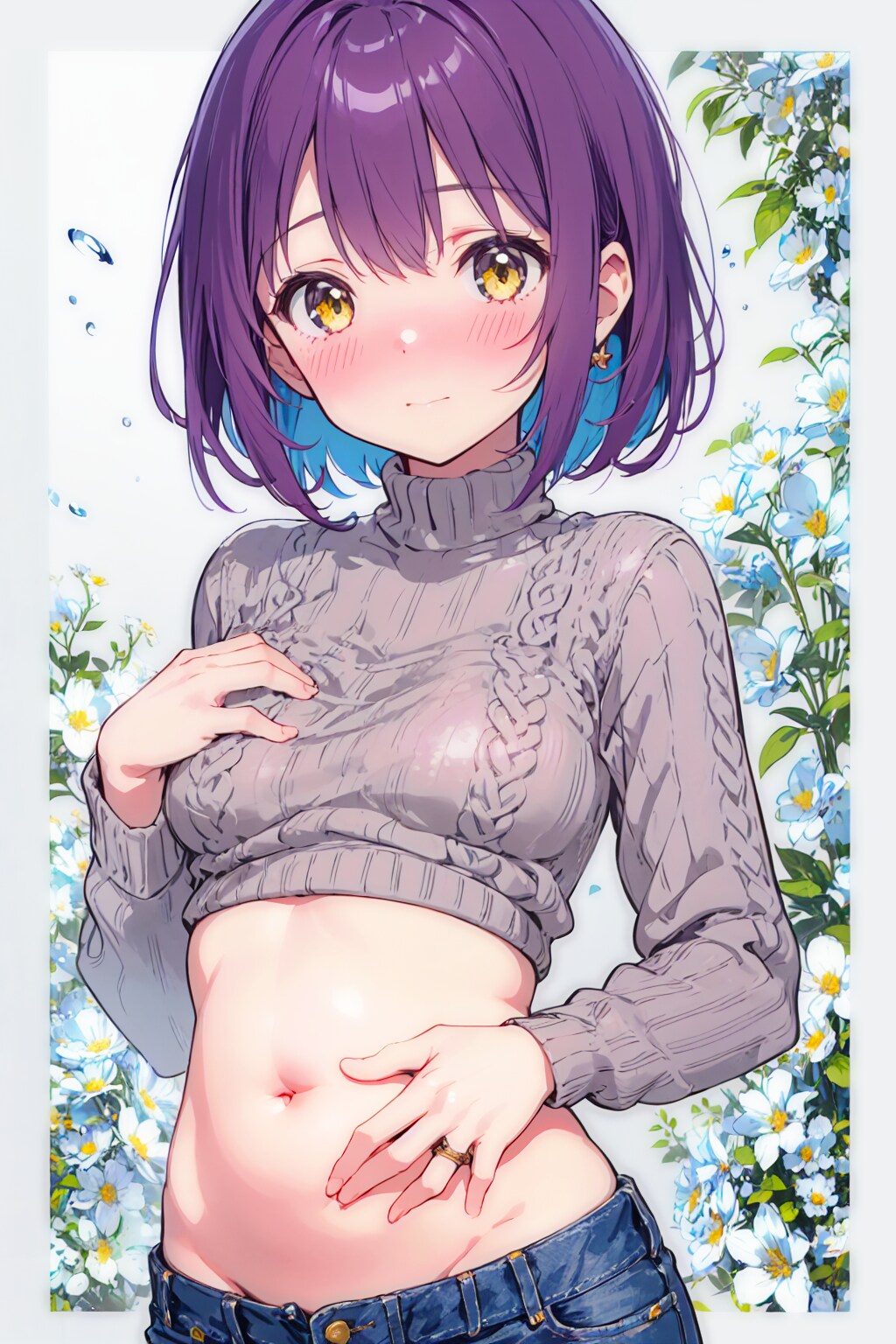 お腹のお肉
