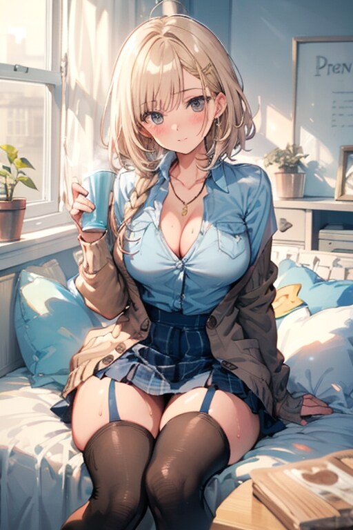 ニーハイのギャル