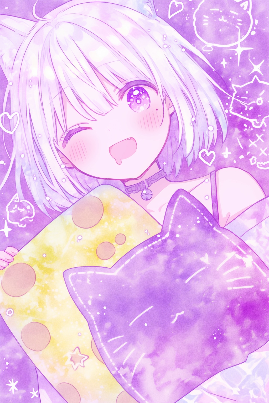 にゃんことねずみとチーズ