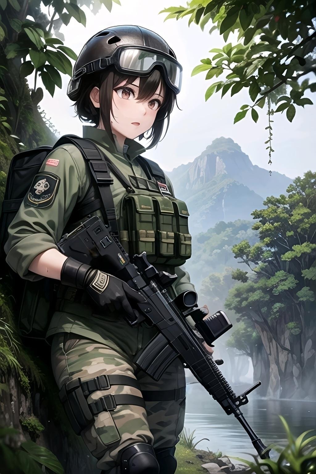 作戦行動中
