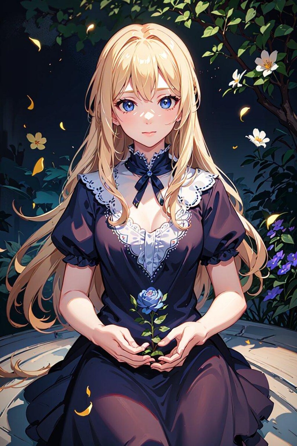 「この花をあなたに…」