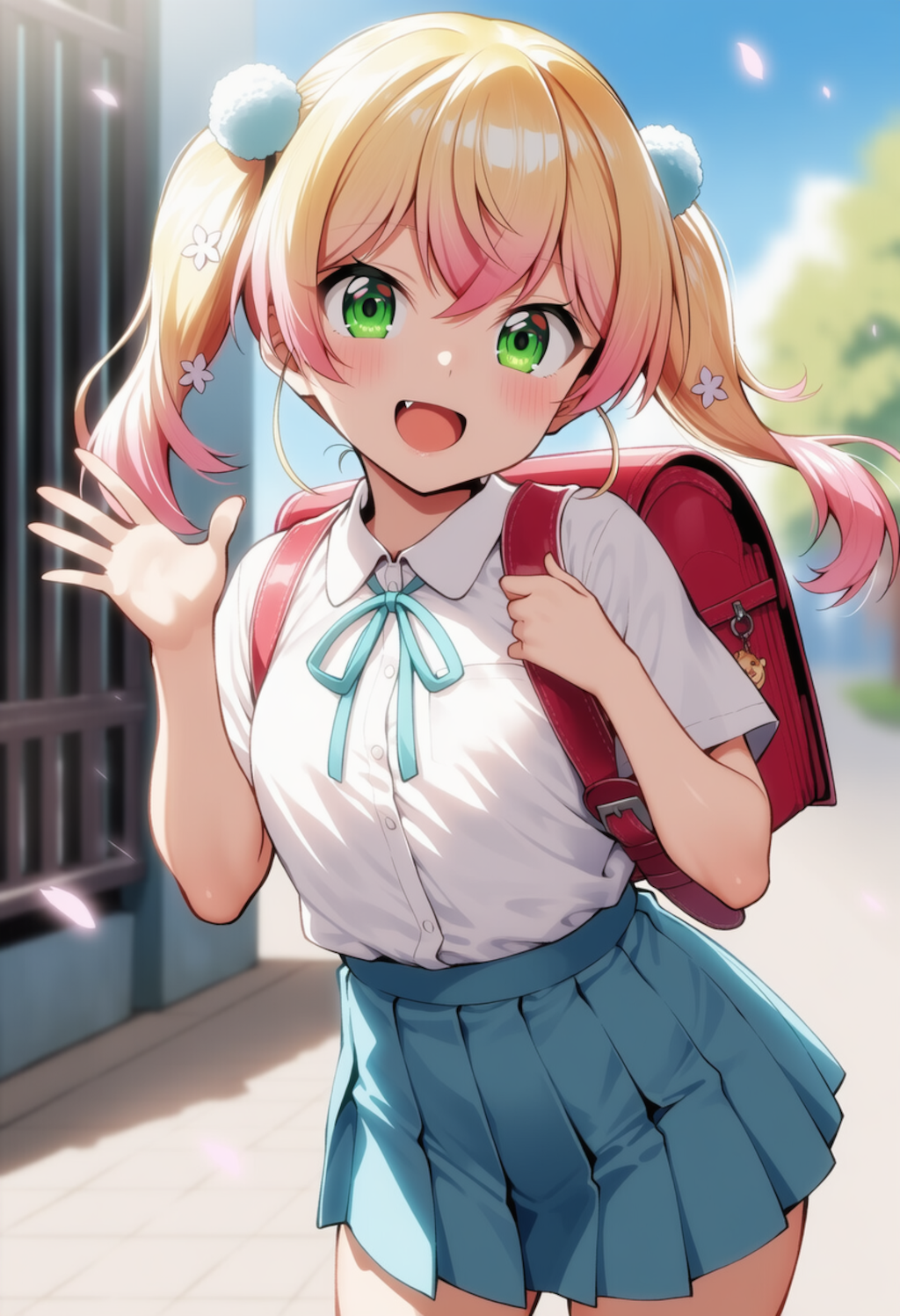 おはよー！（桃鈴ねね）