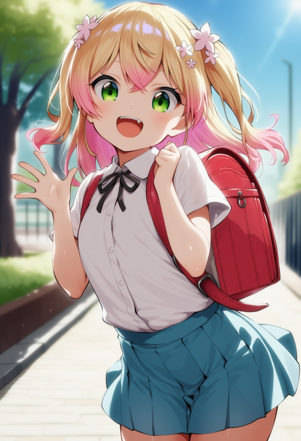 おはよー！（桃鈴ねね）