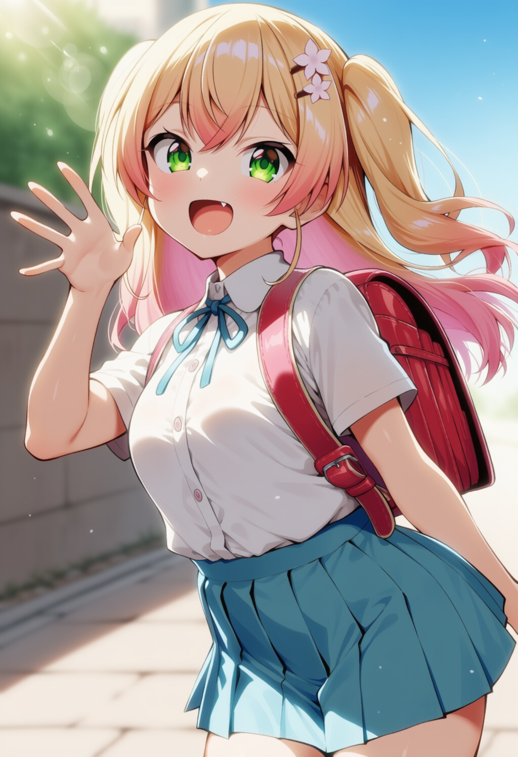 おはよー！（桃鈴ねね）