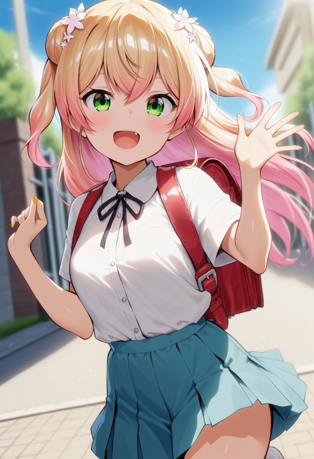 おはよー！（桃鈴ねね）