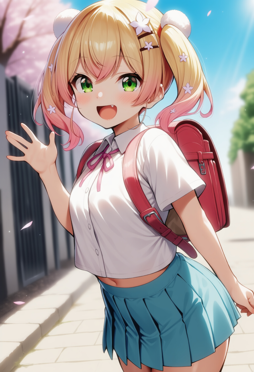 おはよー！（桃鈴ねね）