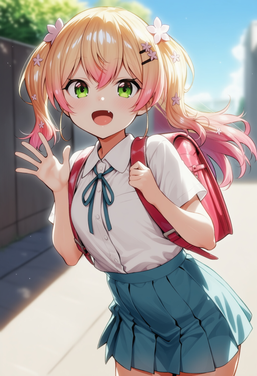 おはよー！（桃鈴ねね）