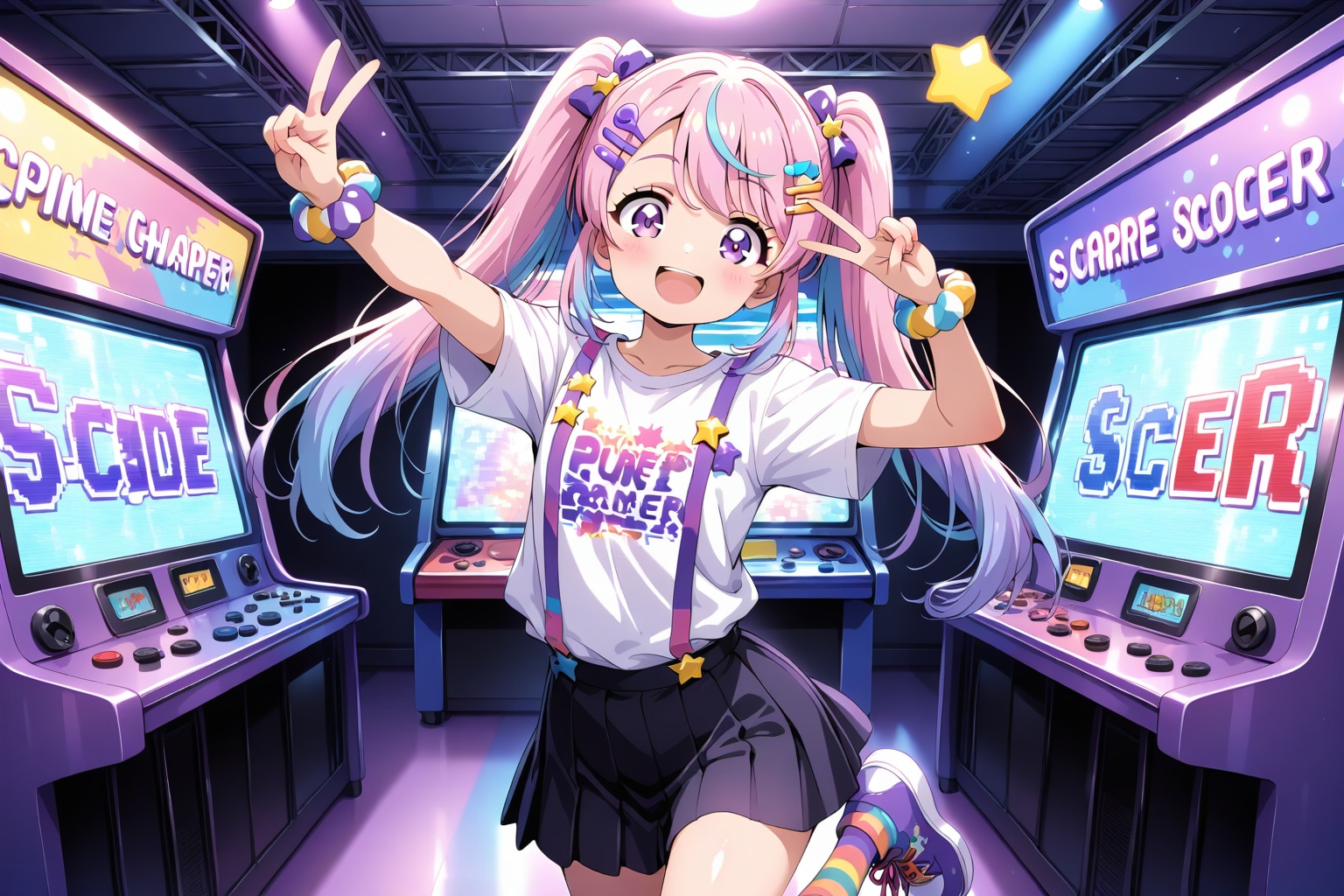 ゲーセンガール2 | の人気AIイラスト・グラビア