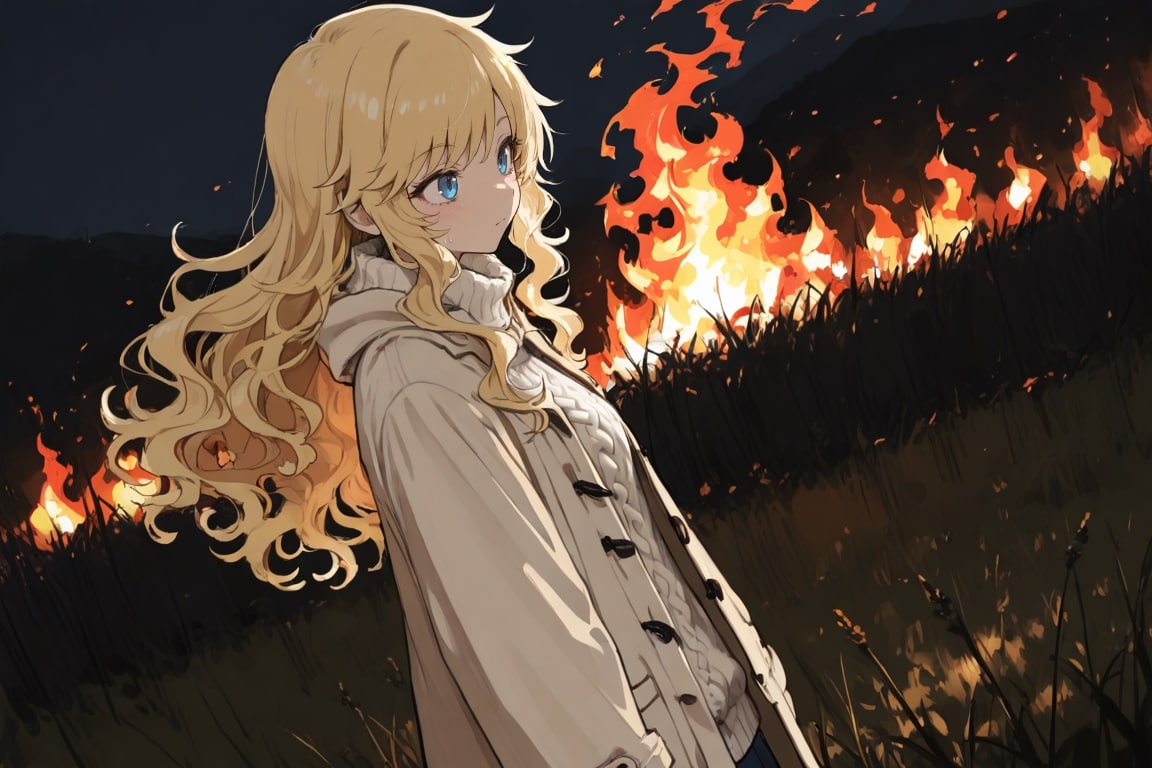 IN THE FLAT FIELD | の人気AIイラスト・グラビア