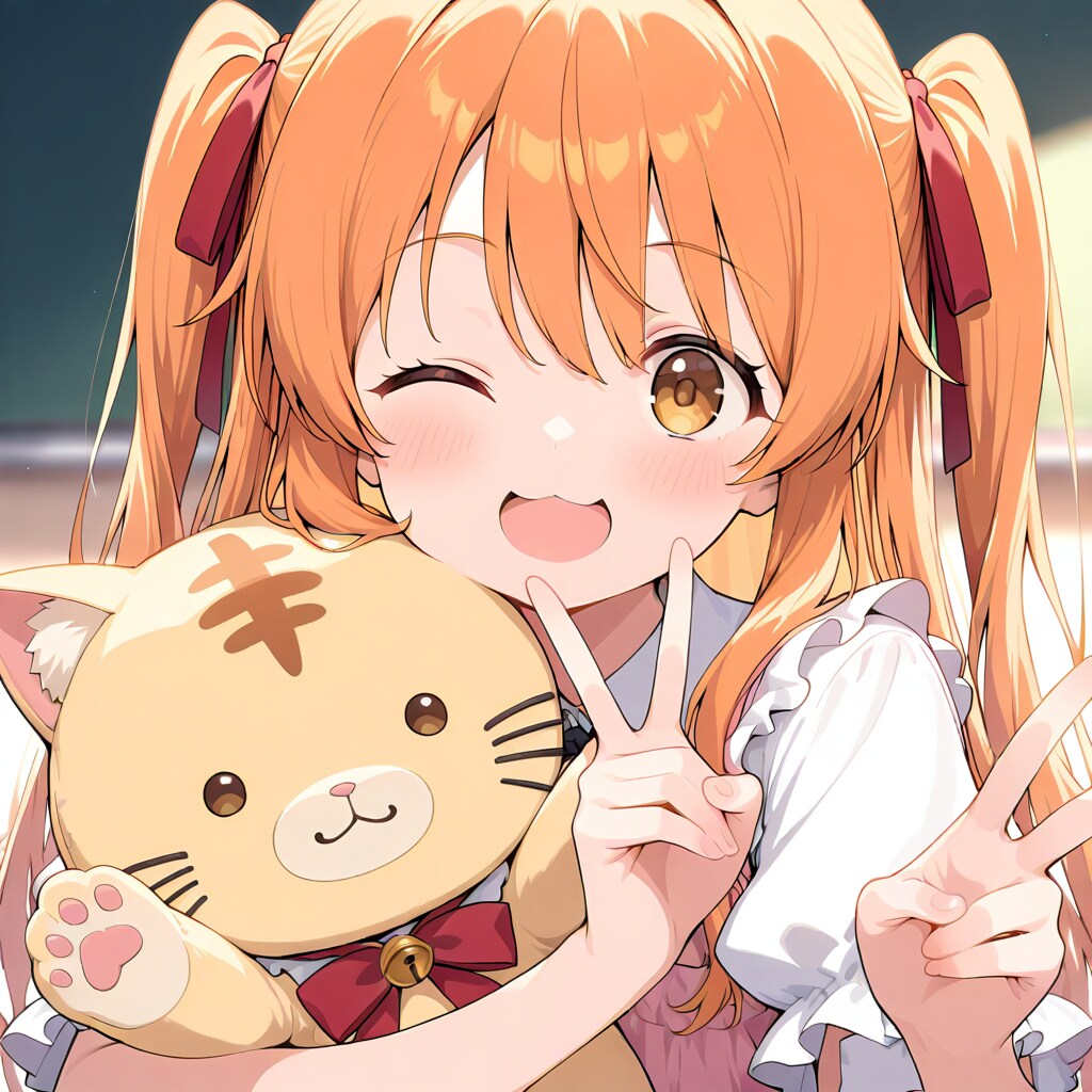 ぬいぐるみとツーショット | の人気AIイラスト・グラビア