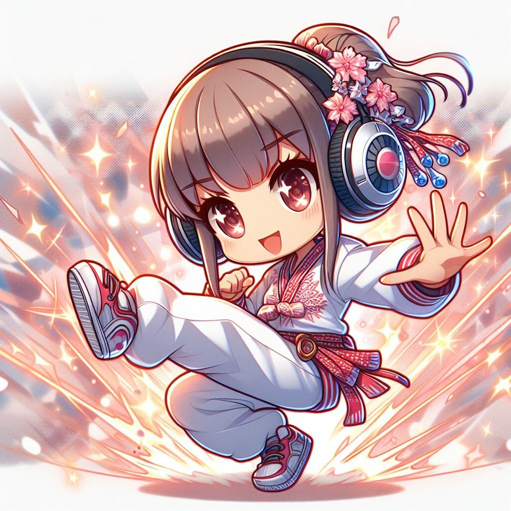 ちびキャラはブレイクダンスを踊れない😭