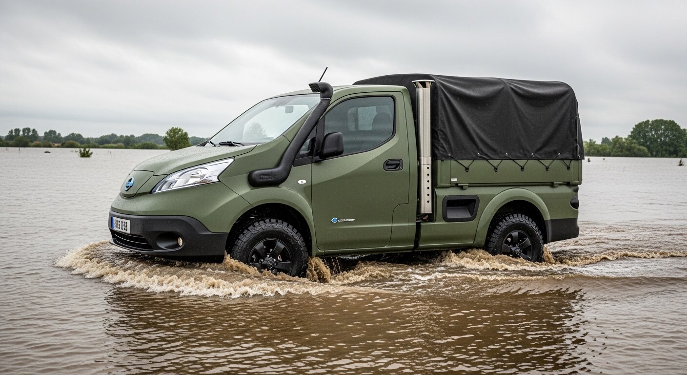 NV200川渡り | の人気AIイラスト・グラビア