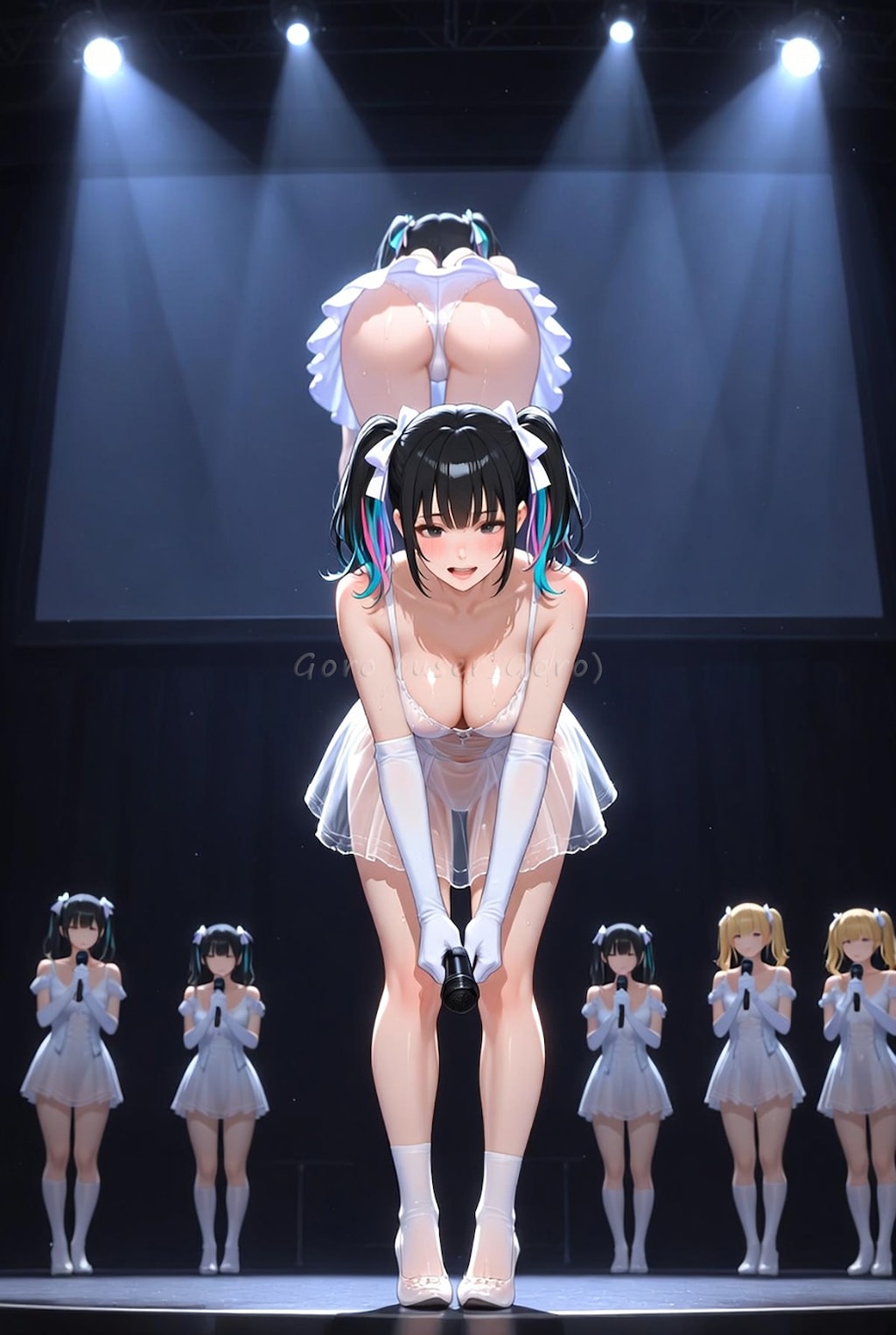ちょっと恥ずかしい最後のステージ(イラスト R-15)