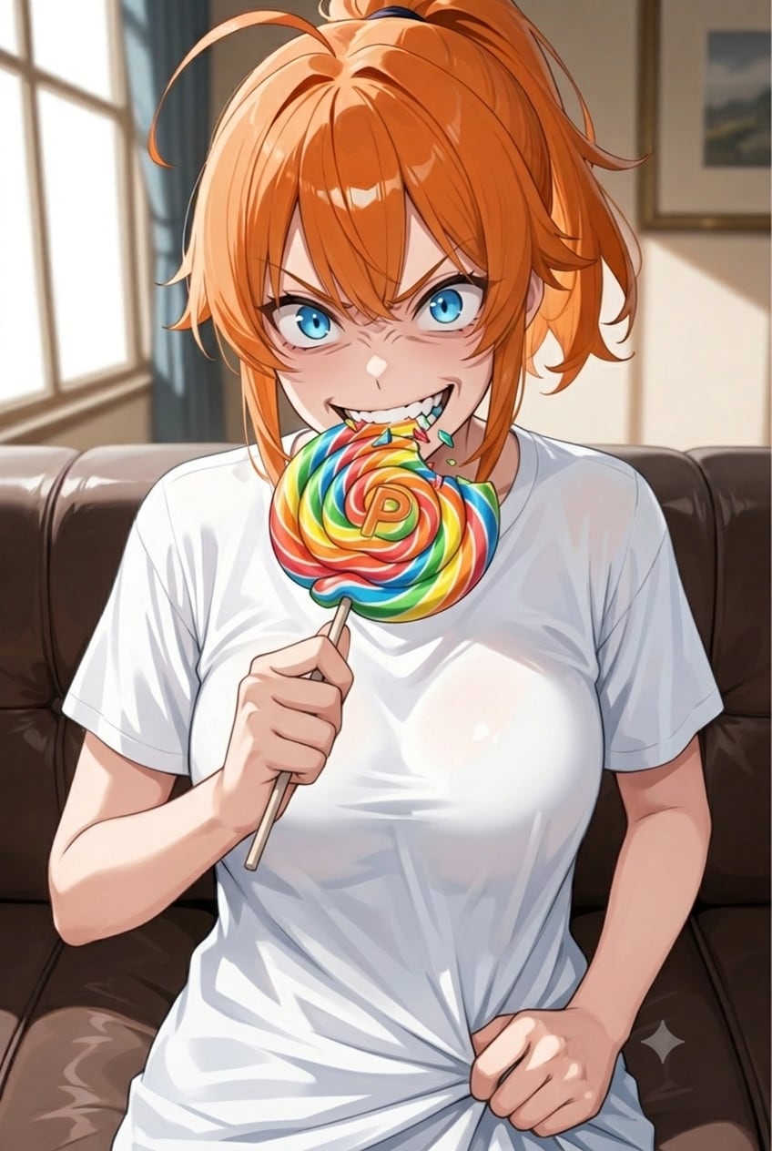 ベキッと舐めるドヤ子