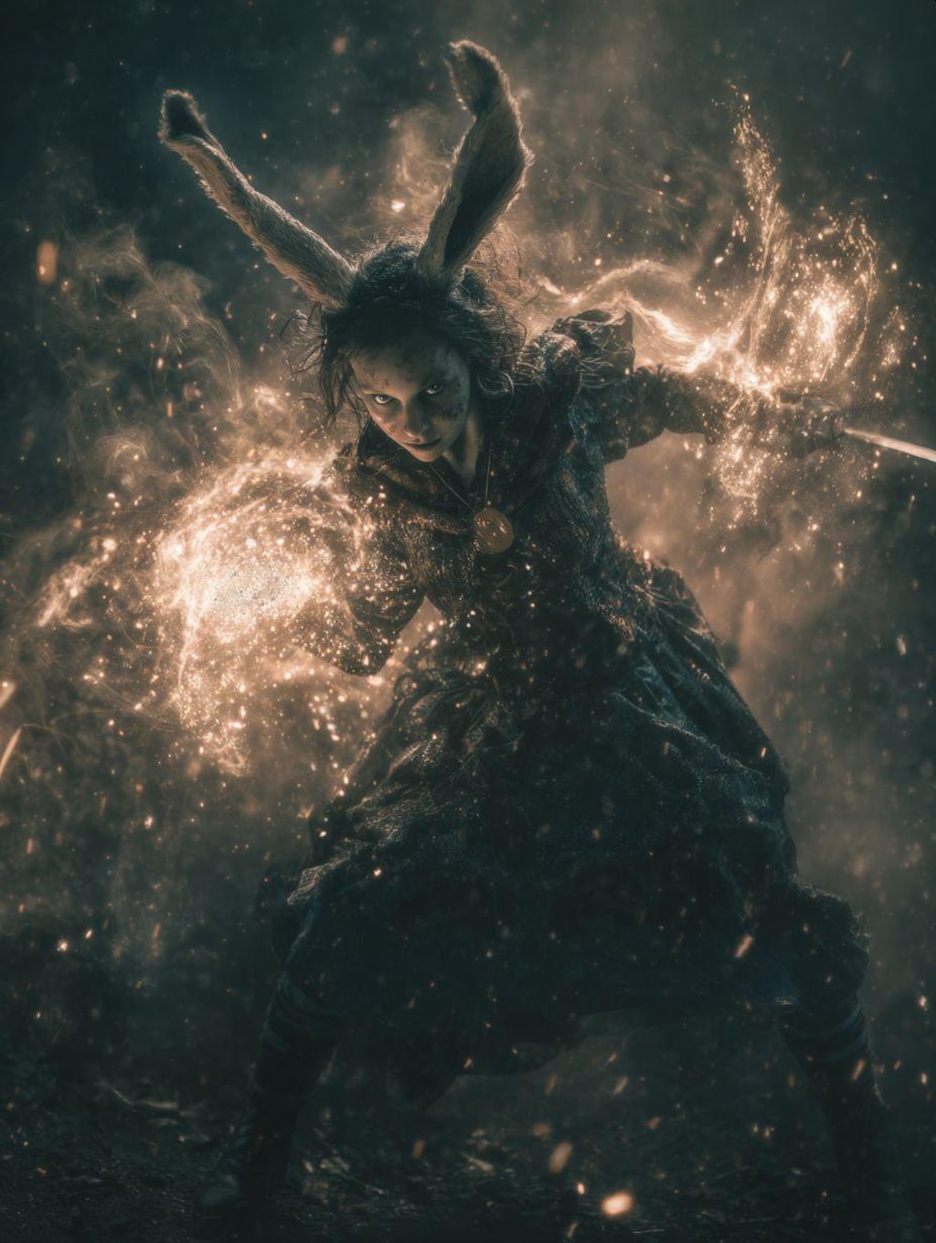 旅の途中のケモ耳魔法使い