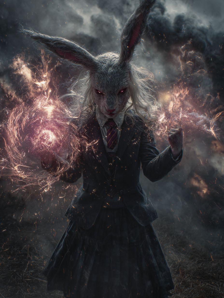 旅の途中のケモ耳魔法使い | の人気AIイラスト・グラビア