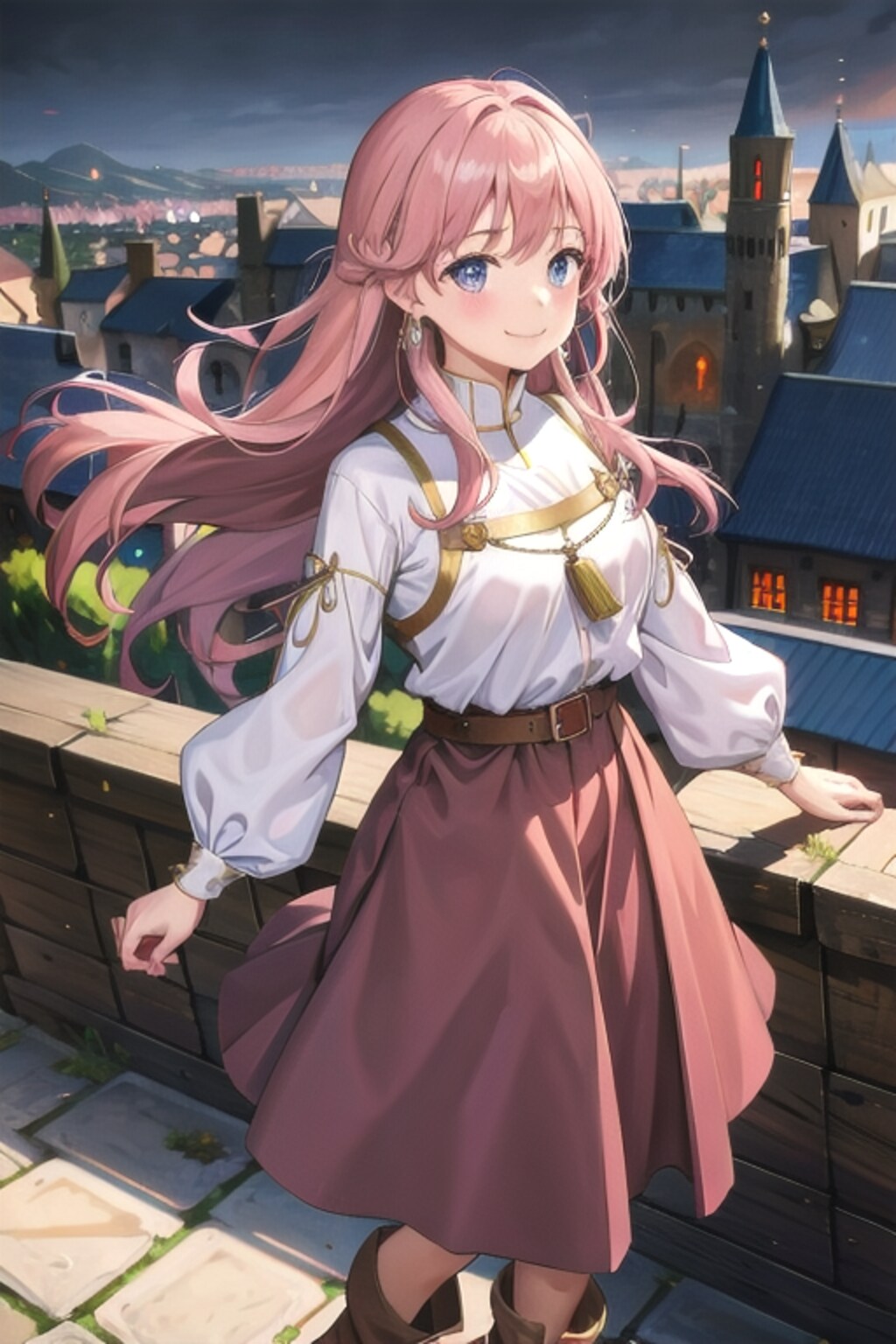 ファンタジー世界系　旅の娘