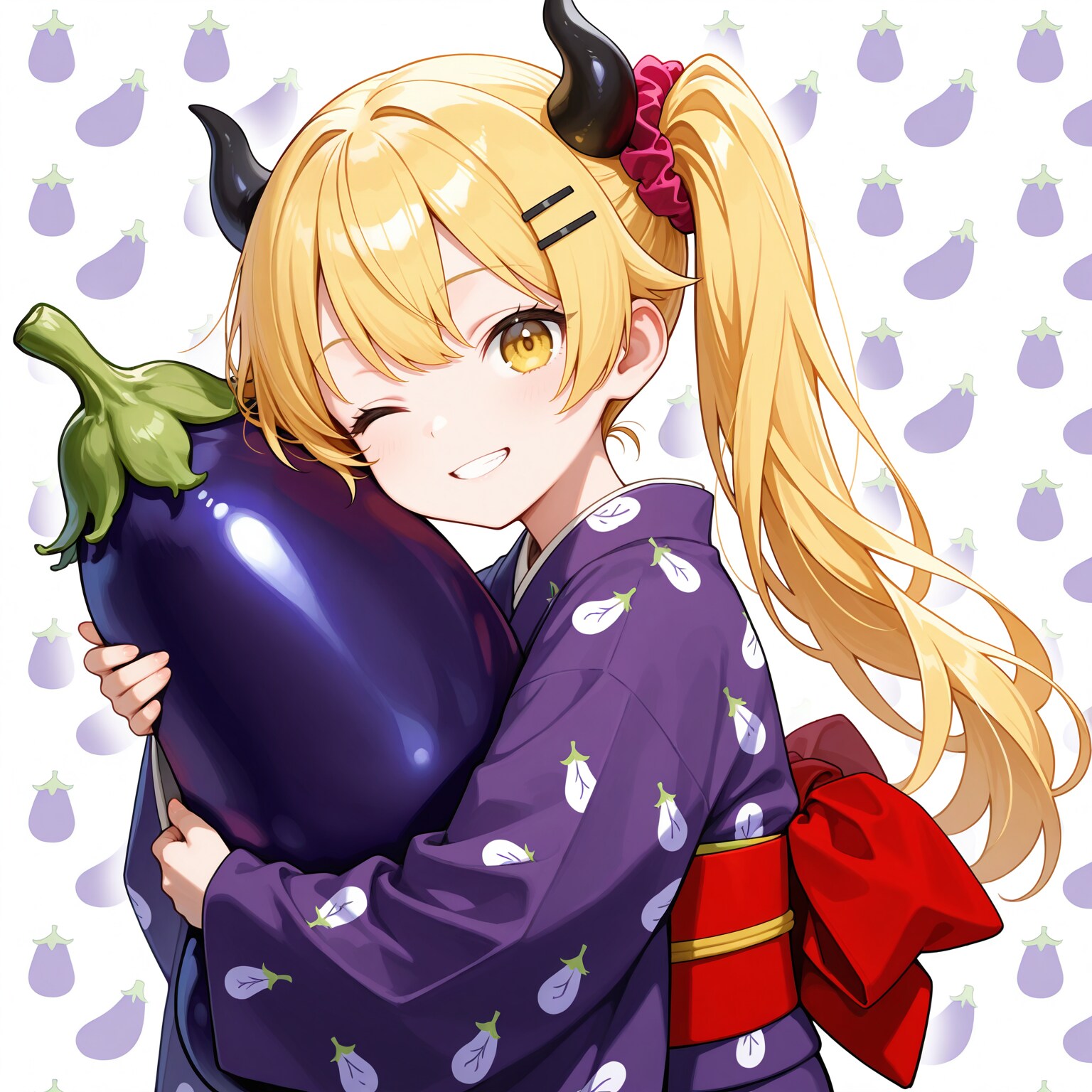 茄子と女鬼高生さん