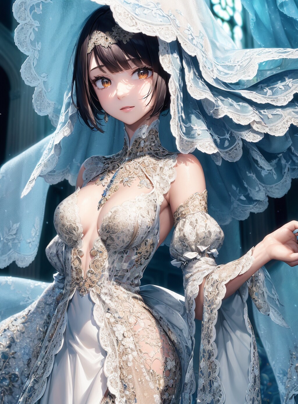 レスランドの古い婚姻装束