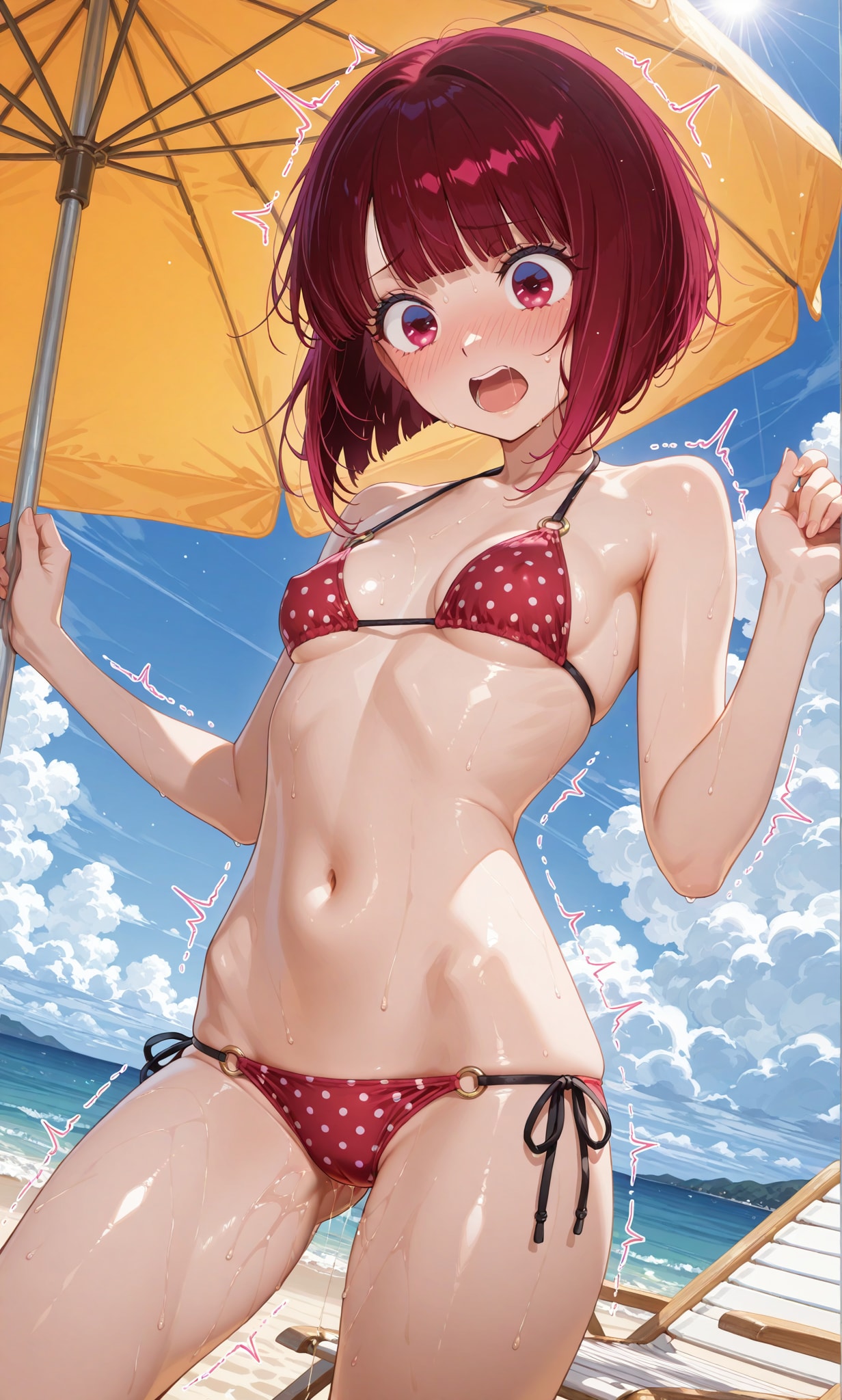 有馬かな⑥　ローレグビキニ＋ナニか