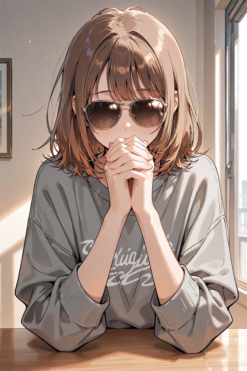 司令のポーズ
