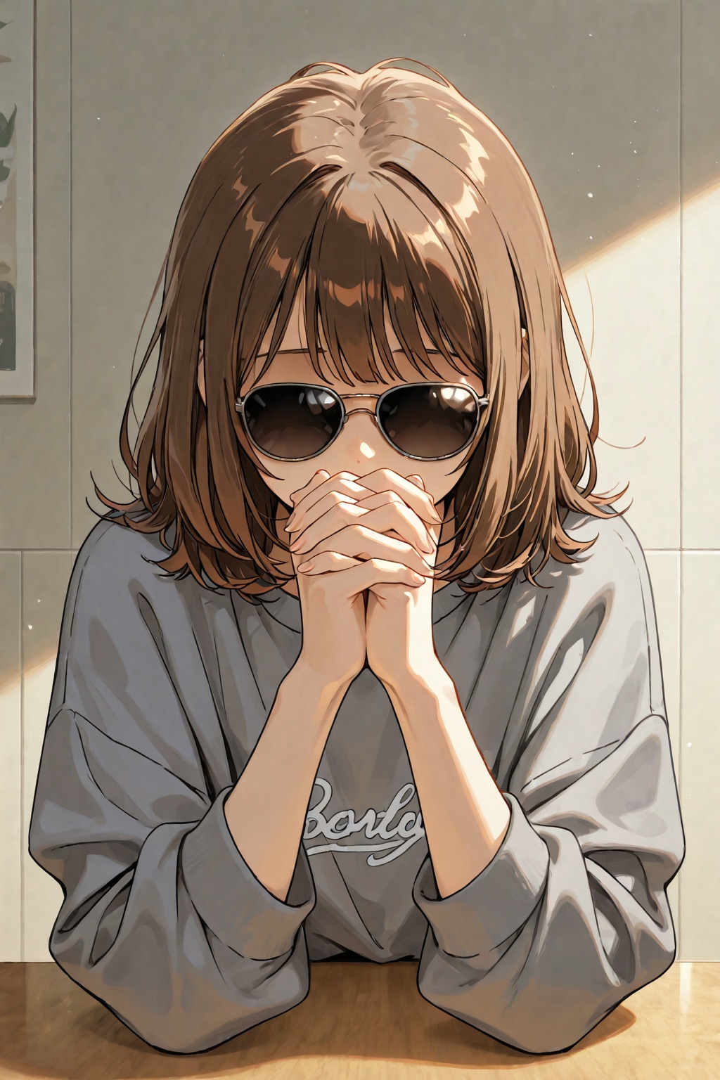 司令のポーズ