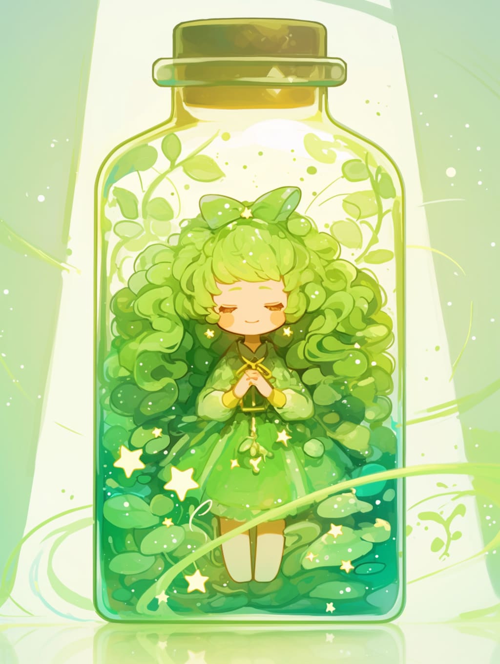 「瓶詰の少女」碧105