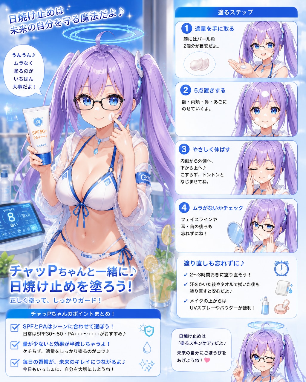 日焼け止めの選び方