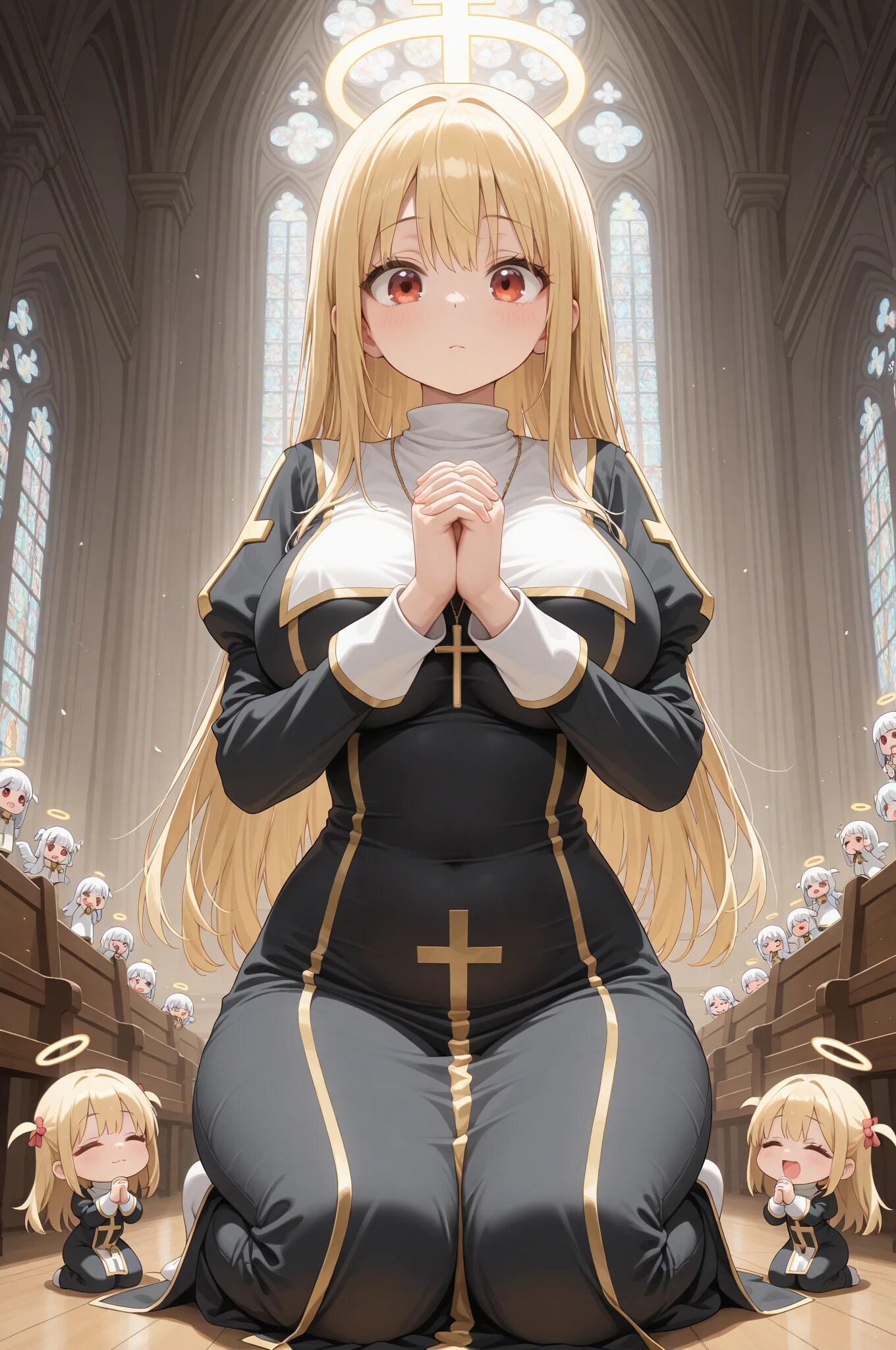 プリーストとチビ天使たち