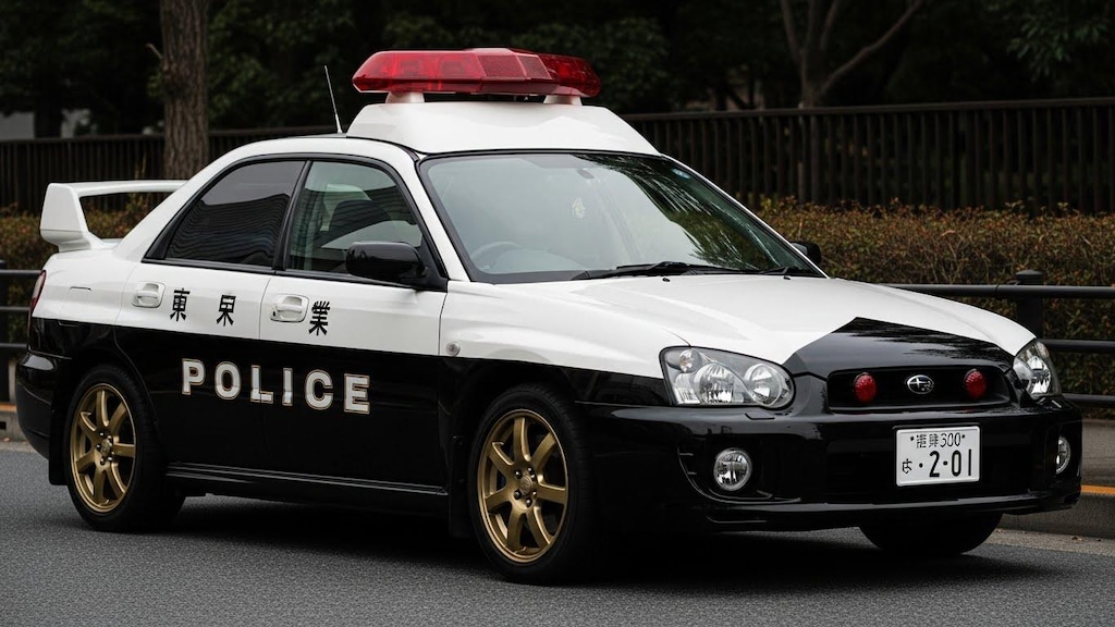 インプレッサセダンパトロールカー