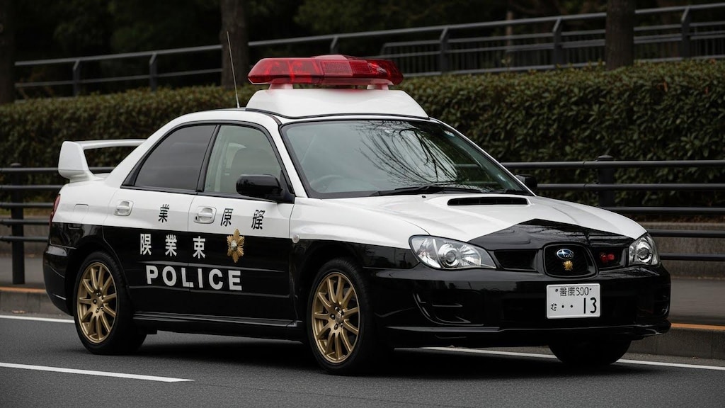 インプレッサセダンパトロールカー