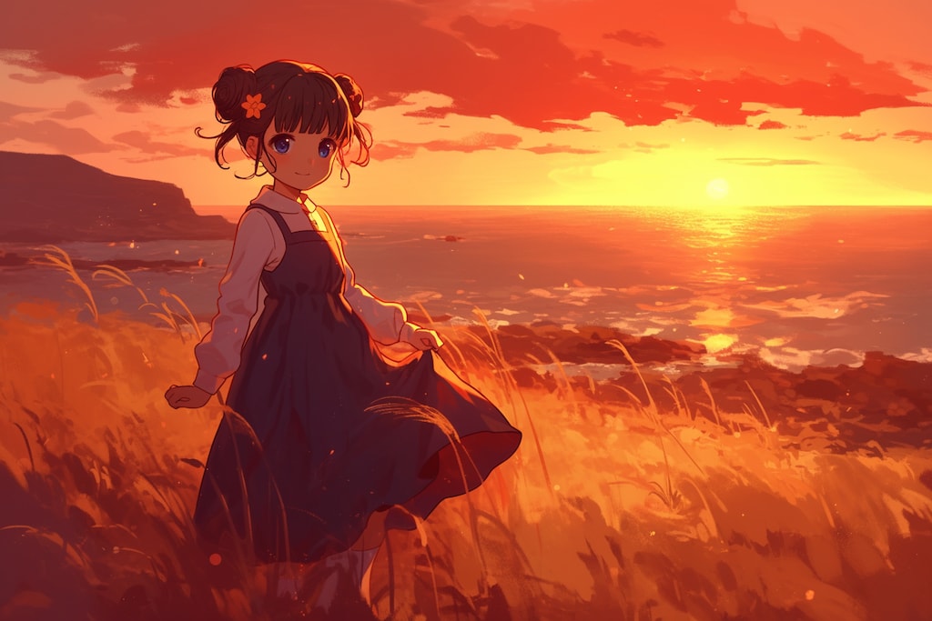 夕暮れのおだんごちゃん🍡✨219