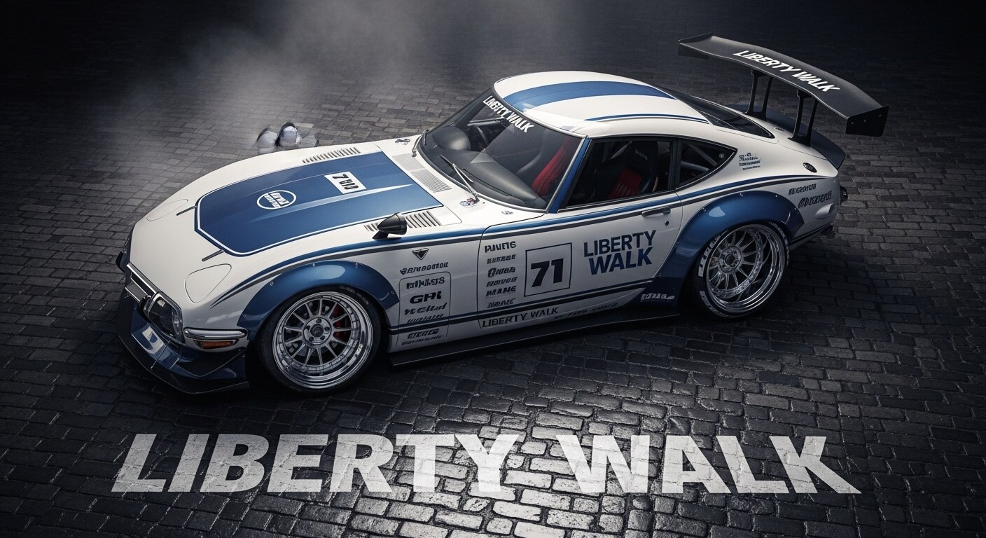 リバティーウォーク2000GT | の人気AIイラスト・グラビア
