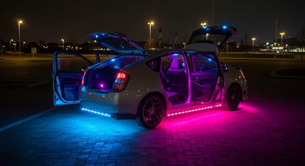 ネオン管プリウス